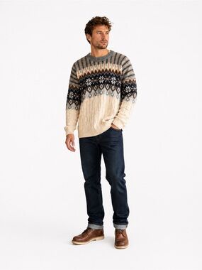 100% Wool (Icelandic) Alafoss Sweater - mens XL - VINTAGE